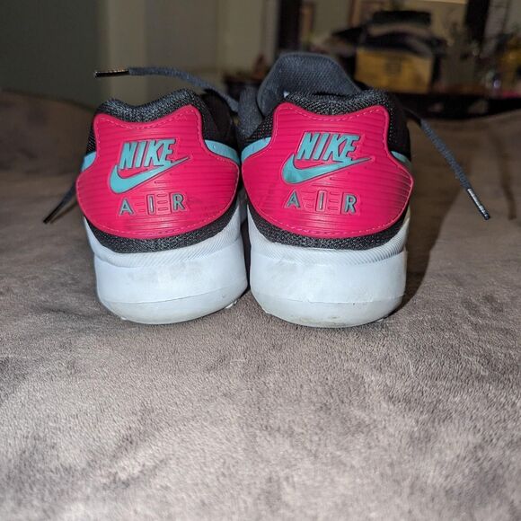 Women's Nike Air Max Oketo Running Shoes Black/Pink/Blue Size 11 - Picture 5 of 7